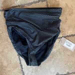 Albion Black Swim Bottoms with Classic Design
